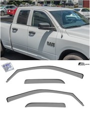 For 09-18 Ram 1500 Quad Cab In-channel Style Side Vent Window Visors Rain Guards For 09-18 Ram 1500 Quad Cab In-channel Style Side Vent Window Visors Rain Guards