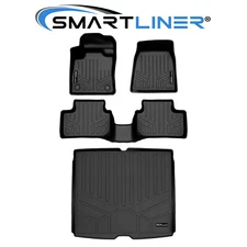 SMARTLINER Custom Fit Floor Mats Cargo Trunk Liner 2022-2024 Volvo C40 Recharge