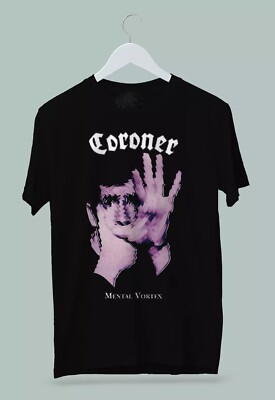 Coroner Swiss Thrash Metal Band Cotton Black S-234XL Shirt  NI1136