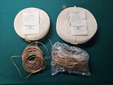Vintage HH Perkins White Fibre Rush Seat Kit Bundle 4 Lbs