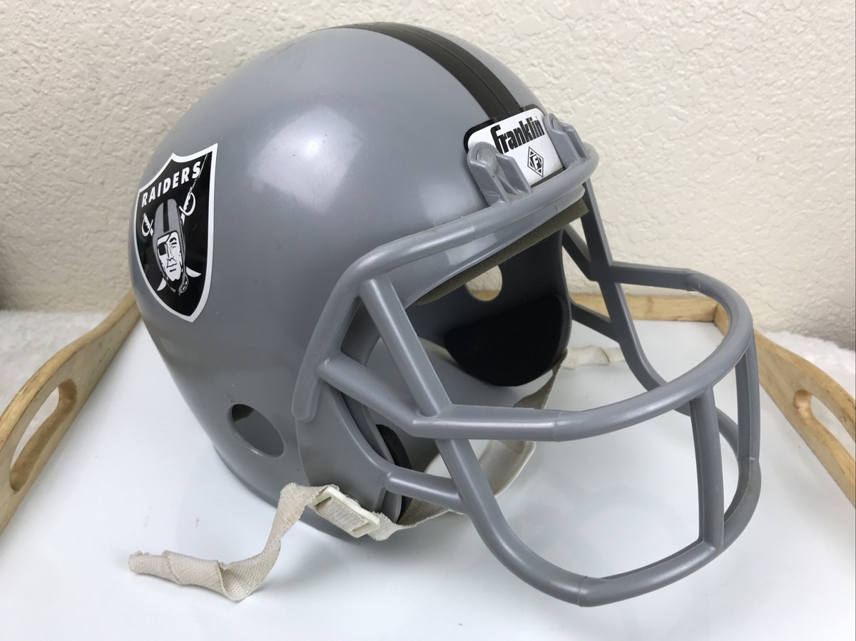 Vintage Oakland Raiders Franklin Youth Football Helmet with