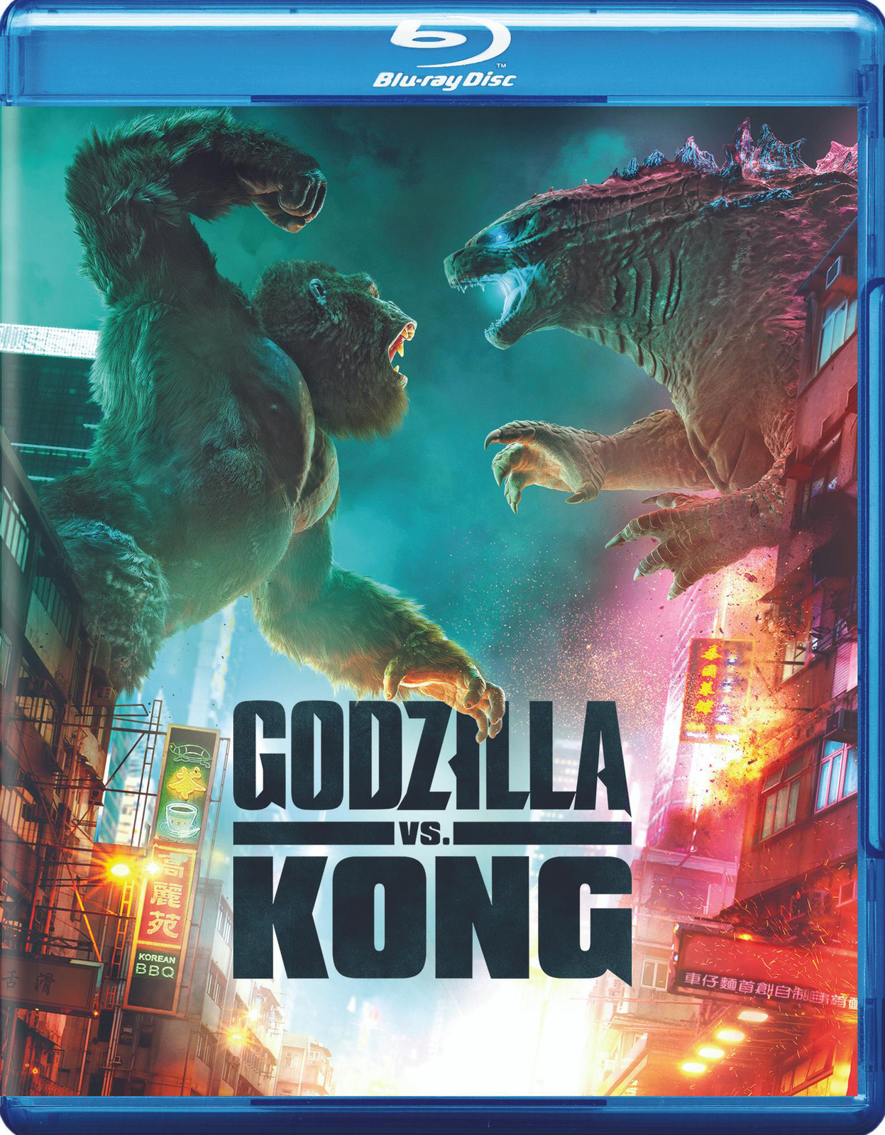 GODZILLA VS. KONG (BLU-RAY/DVD) (Blu-ray) Adam Wingard (US IMPORT)