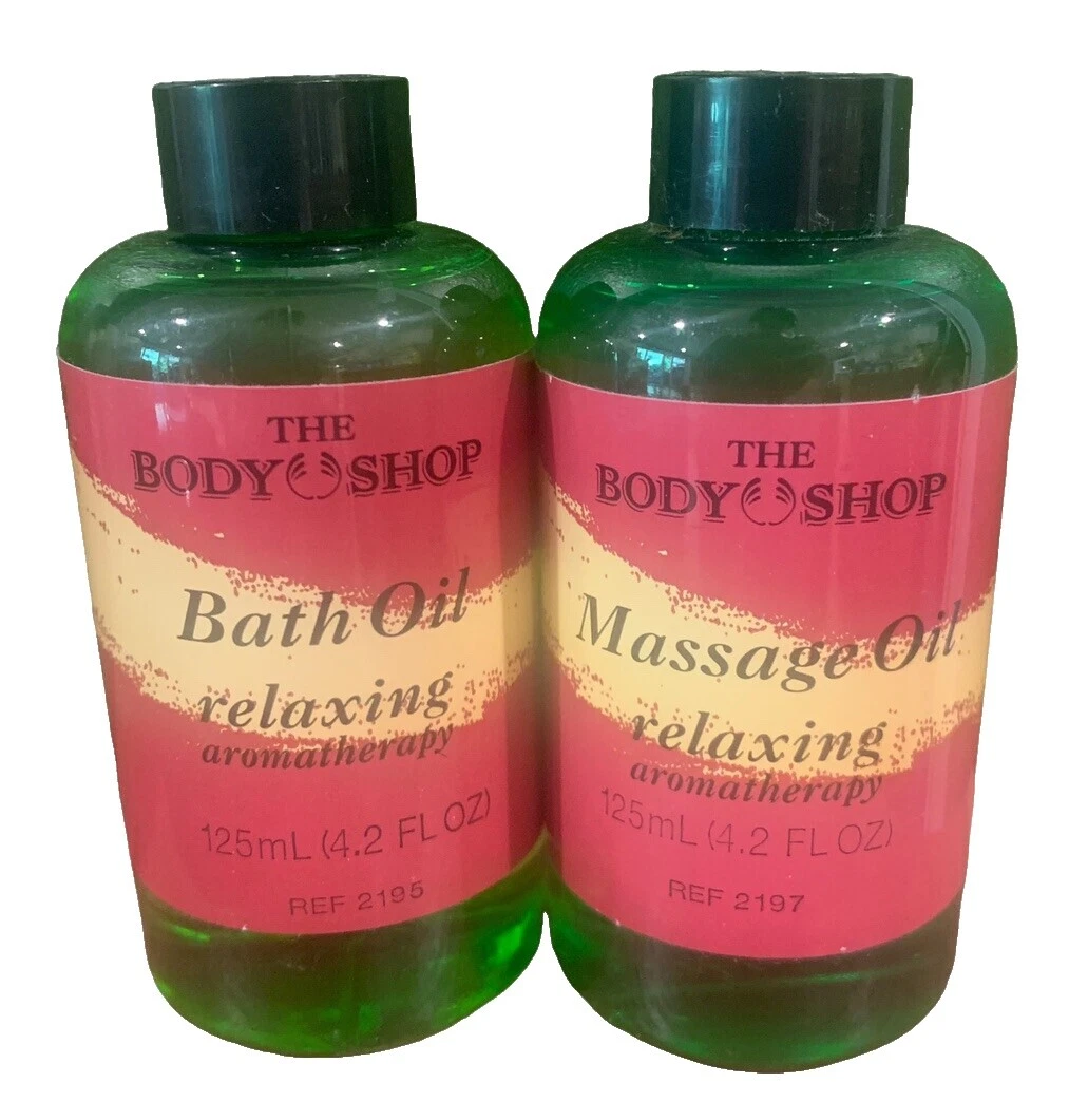 Aceite The Body Shop aceites y Lociones para masajes