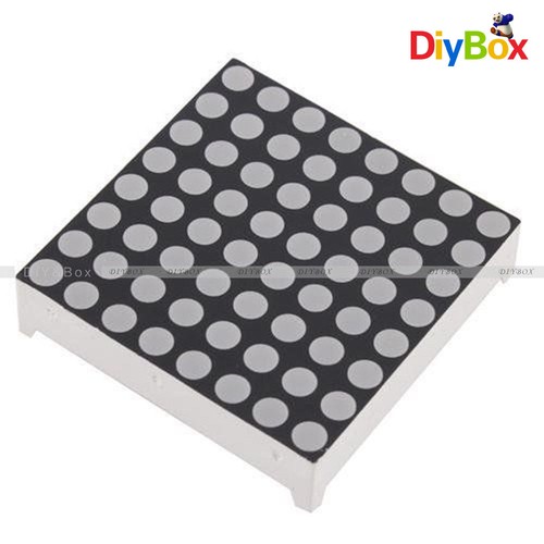 Display a matrice di punti 8x8 3 mm/5 mm rosso/colore pieno RGB LED MAX7219 kit fai da te per Arduino - Foto 6 di 42