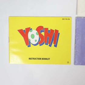 Nintendo Entertainment System NES Manual Lot Super Mario Bros Yoshi Tetris Slalo