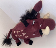 Disney Pumbaa The Lion King Broadway Musical Plush Warthog Stuffed Animal Doll