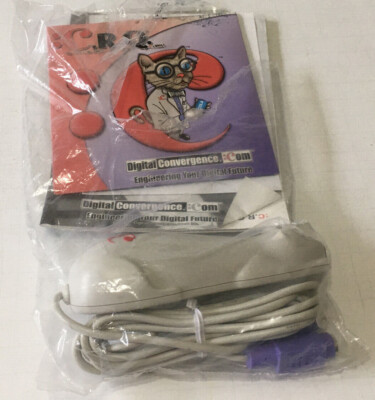 Cue cat digital convergence com sold as is for parts 