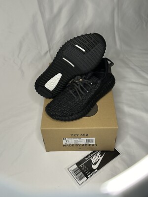 Size 7.5 - adidas Yeezy Boost 350 Low Pirate Black  display picture 2