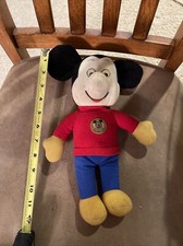 Vintage Knickerbocker 1976 Mickey Mouse Club Plush Walt Disney Stuffed Doll 12"