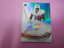 2013 Topps Platinum Refractor Mike Gillislee #A-MGI Rookie RC Auto Autograph