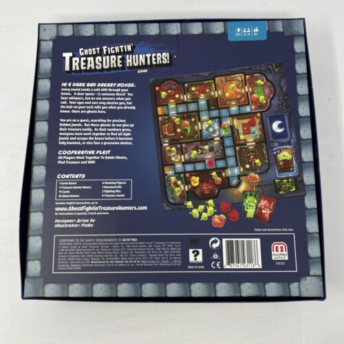 Ghost Fightin' Treasure Hunters Brettspiel - Brian Yu - Mattel - 2016 - Bild 2 von 10