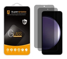 2xSupershieldz Privacy Tempered Glass Screen Protector for Samsung Galaxy S23 FE