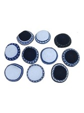 Lot de 10 kippotas tricotés Kippa Kipa Kippah Difrent YARMULKES neufs scellés