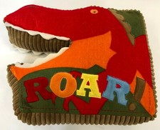 Target Circo Kids Roar and Stomp T Rex Trex Head Dinosaur Throw Accent Pillow
