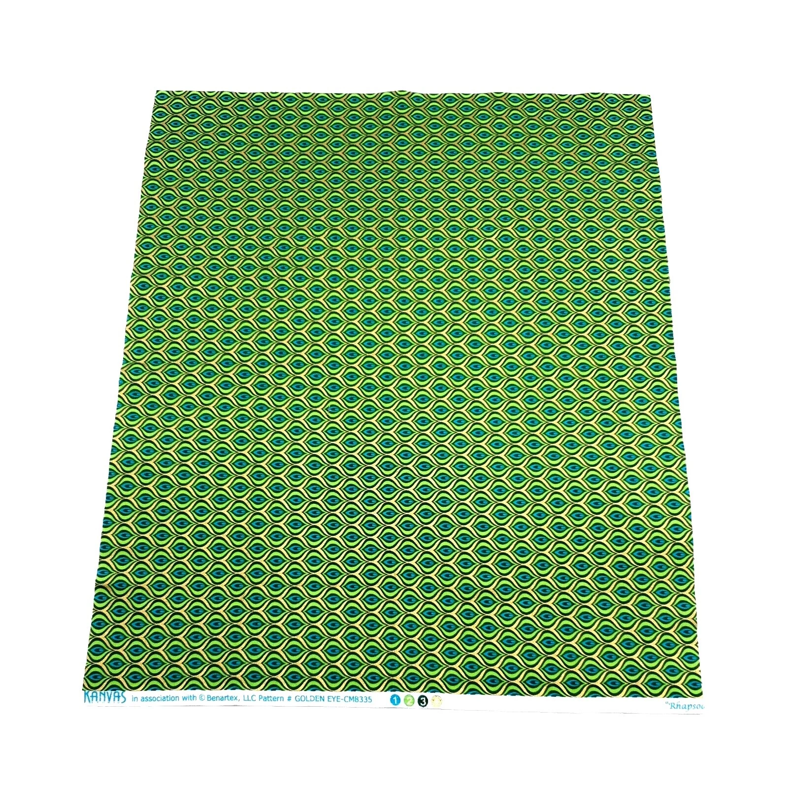 Multicolor Geometric Craft Fabrics