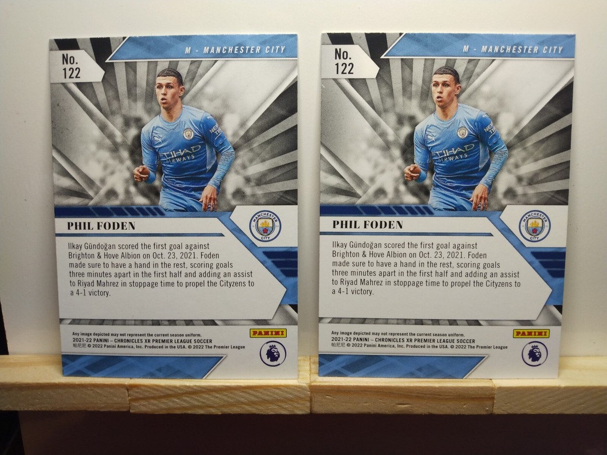 Phil Foden Manchester City 2021-22 Chronicles XR Purple