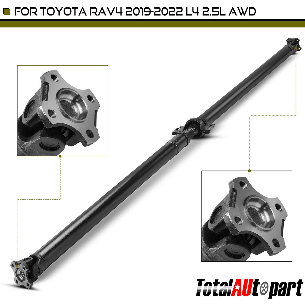 Drive Shaft Assembly for Toyota RAV4 2019 2020 2021 2022 L4 2.5L