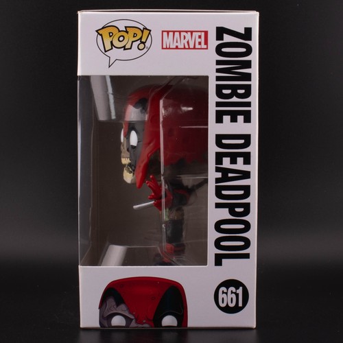Funko Pop! Vinilo: Marvel - Zombie Deadpool #661 con protector - Imagen 4 de 6