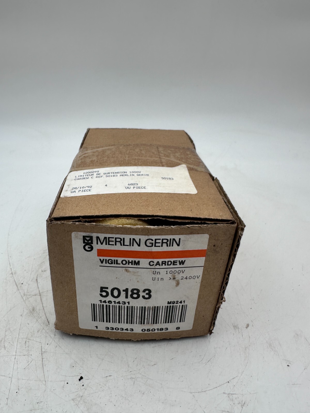 MERLIN GERIN 50183 VIGILOHM CARDEW Évitez les Surtensions sur Réseau IT