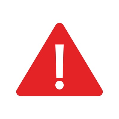 Caution Symbol Vinyl decal Hazard Danger Warning Safety Vinyl Sticker