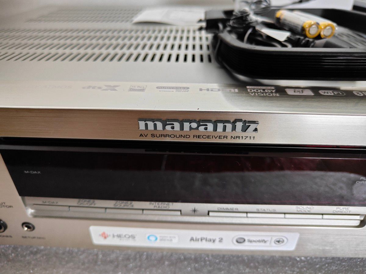 Marantz NR1711 Home Theater AV Surround Receiver 7.2ch Color