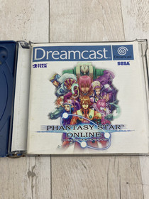 Vintage SEGA Dreamcast Phantasy Star Online In Case