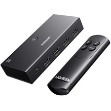 UGREEN HDMI Switch 3 in 1 Out 4K@60Hz, Splitt...