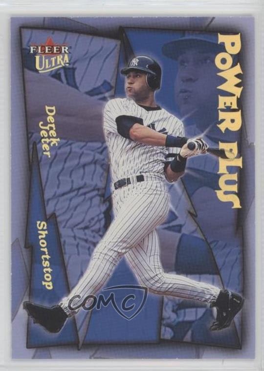 2001 Fleer Ultra Power Plus Derek Jeter #4PP HOF e6p