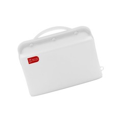 Silicone Microwave Steam Sterilizer Bag for Baby Bottles, Reusable Sterilizin...