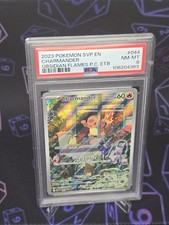2023 POKEMON OBSIDIAN FLAMES POKEMON CENTER ETB PROMO SVP #044 CHARMANDER PSA 8