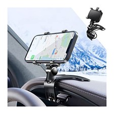 Car Phone Mount, ABS Cell Phone Holder for Car, 1400 Degree Rotation