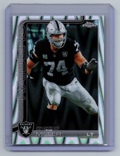 2025 Topps Chrome #183 Kolton Miller Ray Wave Refractor