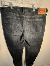 Levi's Jeans Size 31 Boyfriend Mid Rise Dark Wash Stretch Denim Women  s