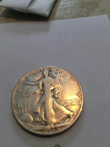 1946 d walking liberty half dollar fine