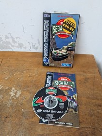 SEGA Rally Championship SEGA Saturn PAL UK Game Boxed Complete With Manual