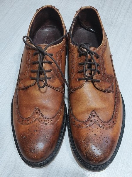 Men Ted Baker Heels Brown Leather 44.5