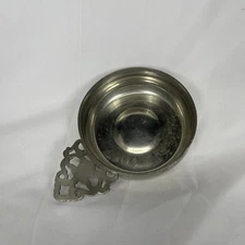 PREOWNED VINTAGE WILLIAMSBURG PEWTER PORRIDGE BOWL SILVER KIRK STIEFF CW15