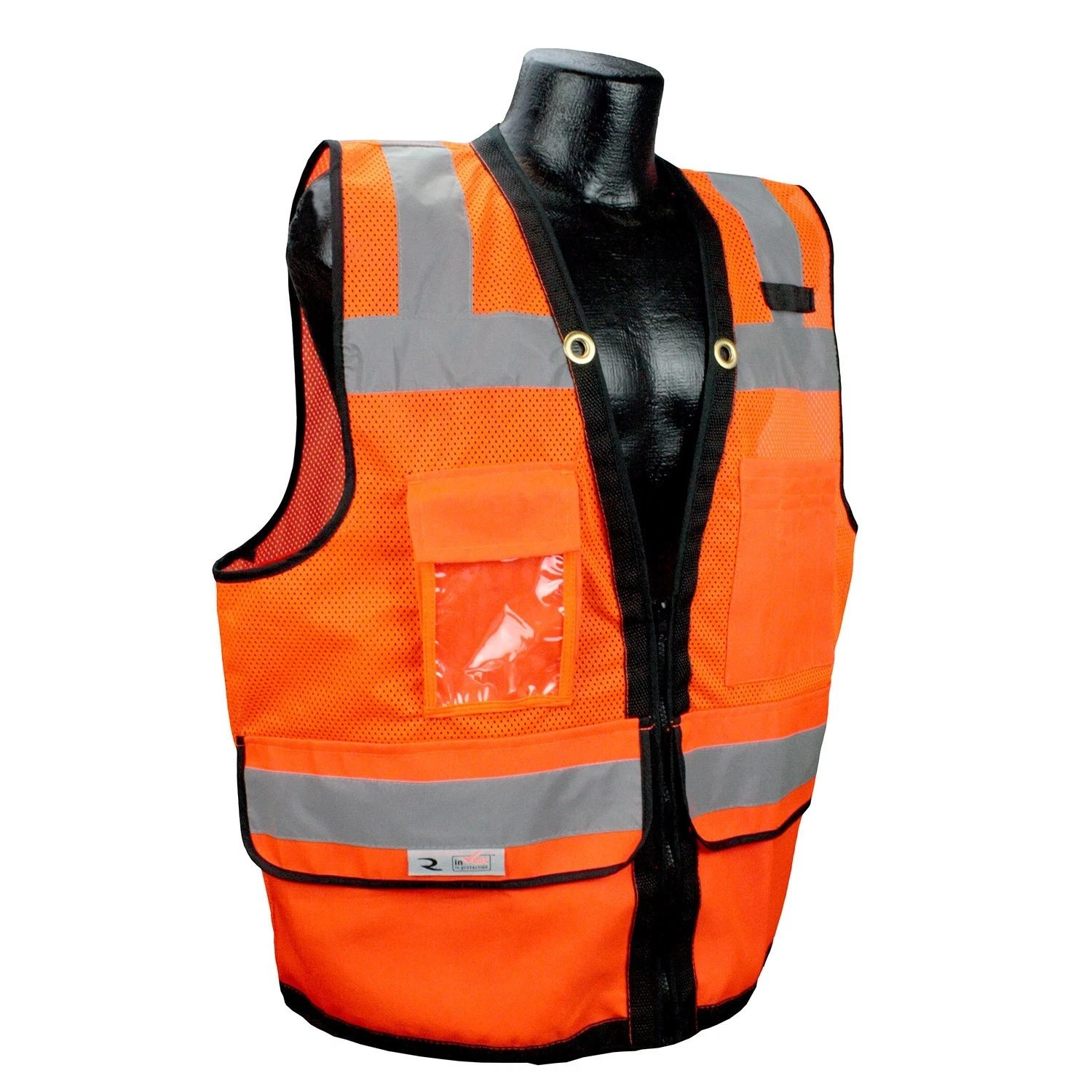 Radians Unisex-Adult Safety Vest Large Safety Orange - product detail image 1