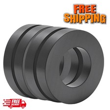 Large Magnet - Grade 10 Big Magnets Heavy Duty, OD60 X ID32 X 10Mm Strong round