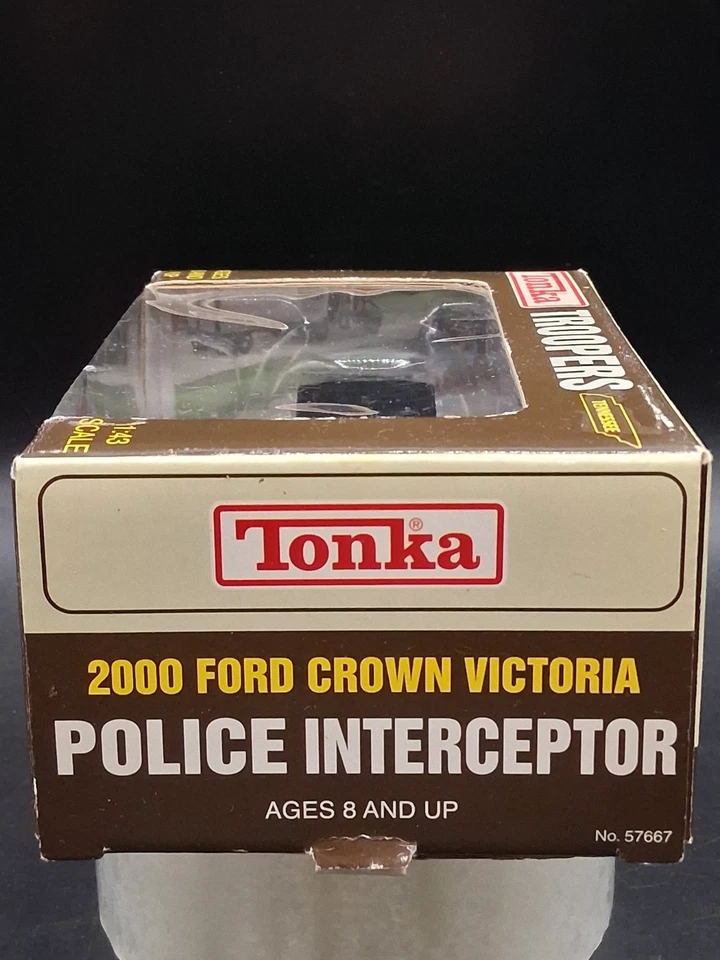 Tonka 1:43 Tennessee State Trooper 2000 Ford Crown Victoria Police Interceptor - Image 4 of 4