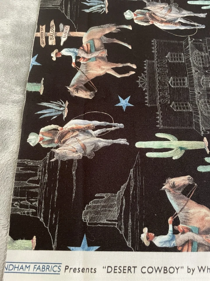 Windham Fabric Presents Desert Cowboy by Whistler Studios 18 Inches x 42 Inches - Image 3 of 4