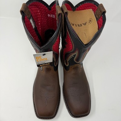 Ariat Groundbreaker VentTEK Steel Toe Mens Brown Red Wide‎ Square Boots 11.5 EE Ariat Groundbreaker VentTEK Steel Toe Mens Brown Red Wide  main image 4