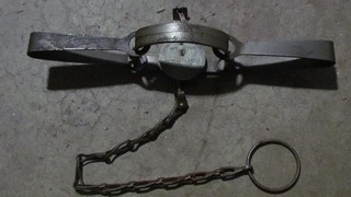 VINTAGE TRIMPH #3 DOUBLE SPRING TRAP NEWHOUSE SARGENT NOS