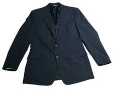 Polo Ralph Lauren Men s Wool Pinstripe Blazer Jacket USA Made Classic 40/34 Lng
