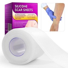 Silicone Scar Tape Surgical Scars Reusable Extra Long For C-Section Keloid