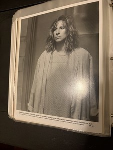 Vintage Barbra Streisand Nuts Movie Still 1987 B&W Claudia Draper Legal