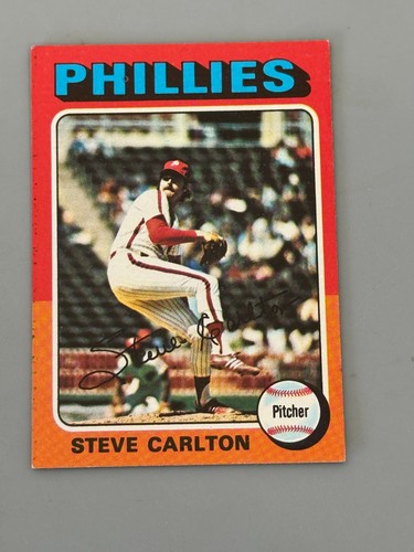 1975 Topps #185 Steve Carlton