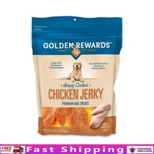 Chicken Flavor Premium Dry Jerky Treats Dogs 32oz Grain Free Healthy Snack New