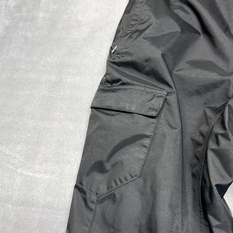 Pantalones de nieve Columbia Omni Heat Arctic Trip II para niños L negros forrados de malla tiro medio Foto 3 de 4