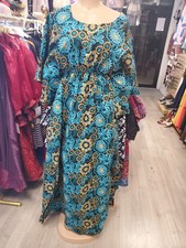 African Kampala Nigerian Kaftan Free Bubu Gown NEW